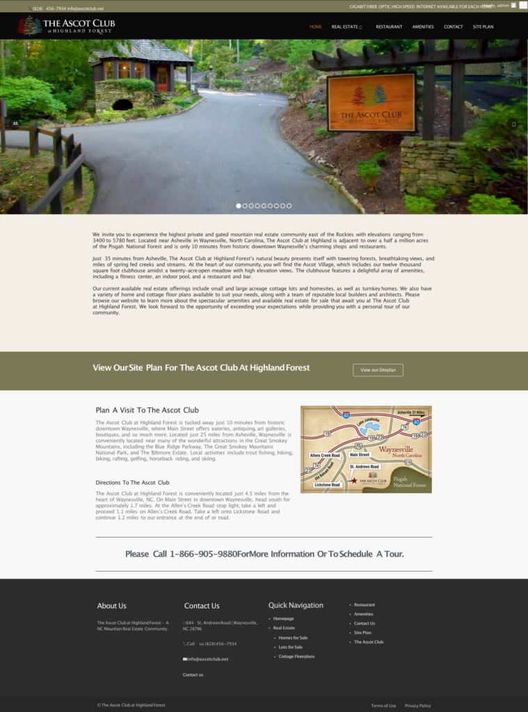 Asheville Mountain Community New Website