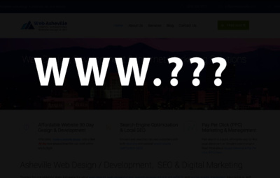 how to choose a domain website name