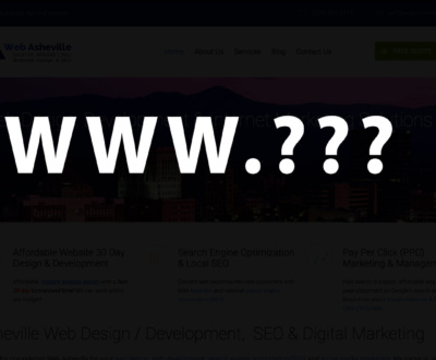 how to choose a domain website name
